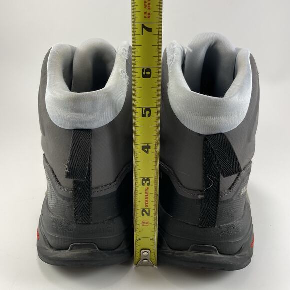 Salomon X Ultra Mid 04 Hiking Boots Womens Size 11 Gray Waterproof GTX Goretex - Picture 5 of 13